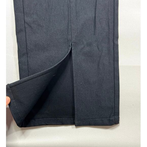 NWT Urban Outfitters Women's Slit Front Black Bootcut Dress Pants - 10 (31x33.5) - Picture 3 of 6